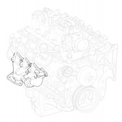 W8802391  -  Manifold Asm - Exhaust Right Hand W8802391  -  Manifold Asm - Exhaust Right Hand