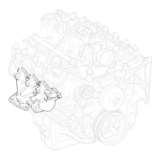 W8802391  -  Manifold Asm - Exhaust Right Hand W8802391  -  Manifold Asm - Exhaust Right Hand