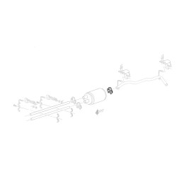15529483  -  Clamp Asm - Tail Pipe