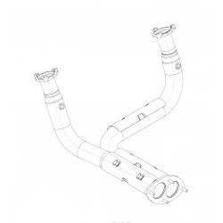15735696  -  Downpipe Asm - Exhaust Manifold 15735696  -  Downpipe Asm - Exhaust Manifold