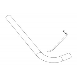 W0000216  -  Pipe Asm - Exhaust Tail, LH