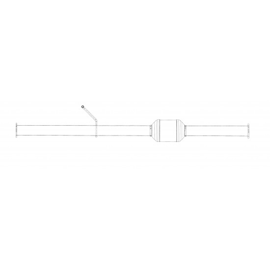 W0005092 - Converter Asm - Catalytic (1 Per Side on W20/W22) W0005092 - Converter Asm - Catalytic (1 Per Side on W20/W22)