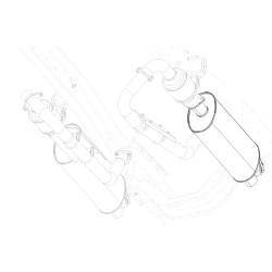 W0008132  -  Muffler Asm - Exhaust 