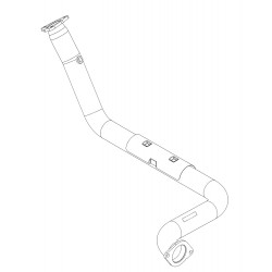 W0012759  -  Pipe Asm - Exhaust Manifold Right Hand W0012759  -  Pipe Asm - Exhaust Manifold Right Hand