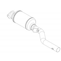 W0012775  -  Converter - Exhaust Asm Right Hand