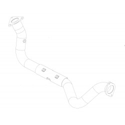 W0013877  -  Pipe Asm - Exhaust Manifold Left Hand W0013877  -  Pipe Asm - Exhaust Manifold Left Hand