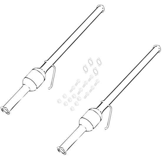 W8001469 - Catalytic Converter Kit (Both Sides) W8001469 - Catalytic Converter Kit (Both Sides)