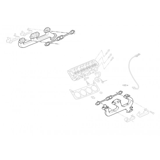 W8002066  - RH & LH Exhaust Manifold Kit 5.7L