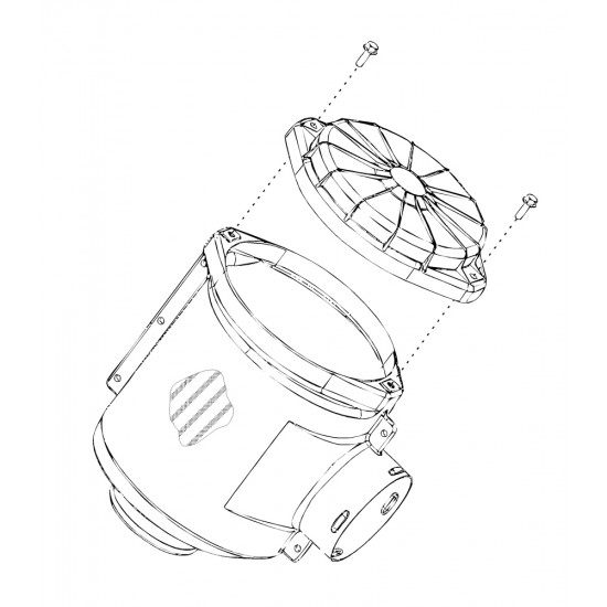 W0001317  -  Air Cleaner Housing Asm (L4B - 3.9L Cummins & L6I - 4.5L)