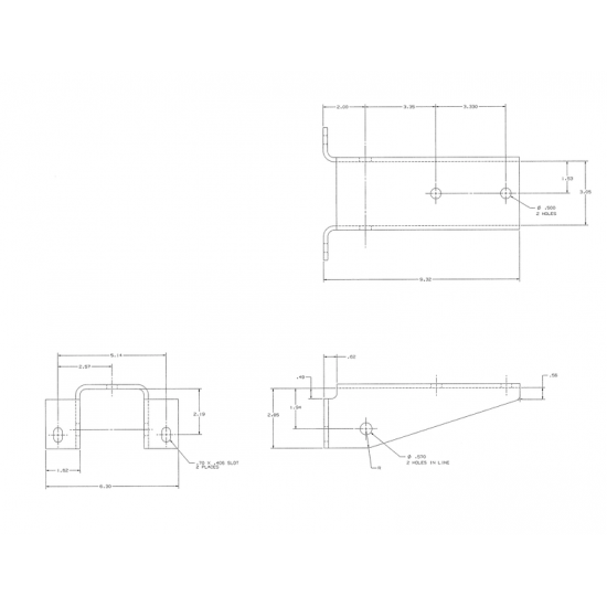 15598358 - Front Leaf Spring, Front Hanger