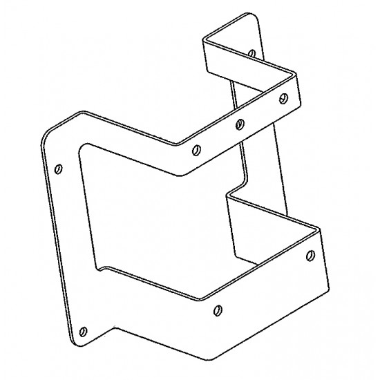 W0002945  -  Bracket Asm - Engine Wiring Harness Fuse Block 