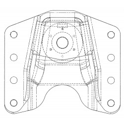 W0005009  -  Spring Hanger - Rear Spring (Rear)
