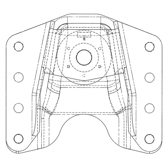 W0005009  -  Spring Hanger - Rear Spring (Rear)