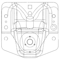 W0006208  -  Spring Hanger - Rear Spring (Front)