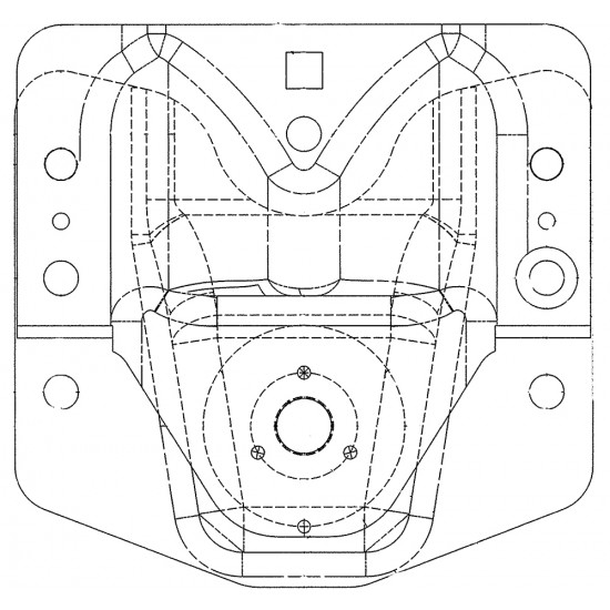 W0006208  -  Spring Hanger - Rear Spring (Front)