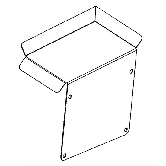 W0009734  -  Bracket - Engine Wiring Harness Fuse Block