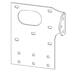 W0009772  -  Bracket - Rear Crossmember Left Hand