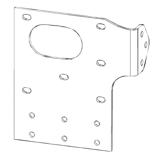 W0009773 - Bracket - Rear Crossmember Right Hand