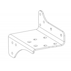 W0013384  -  Brace - Corner Asm Front Crossmember Left Hand W0013384  -  Brace - Corner Asm Front Crossmember Left Hand