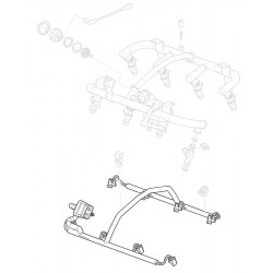 12574978  -  Fuel Injector Wiring Harness for GM 8.1L