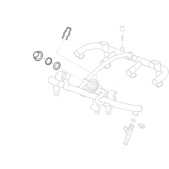 12575013  -   Fuel Pulse Dampener Kit