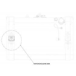 W0002838  -  Bracket - Fuel Tank Mounting