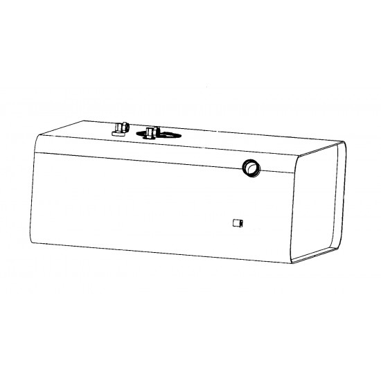 W0004881  -  Fuel Tank Asm - 30 Gallon w/ Drain Plug (L4B & 9H3)