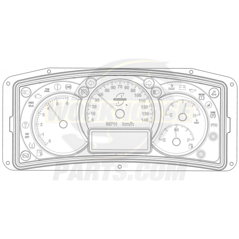 W0013880 Cluster Instrument Panel Workhorse Parts