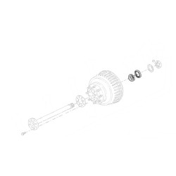 W8839132  -  Bearing Asm - Rear Wheel Outer (JB8 - Disc/Drum)