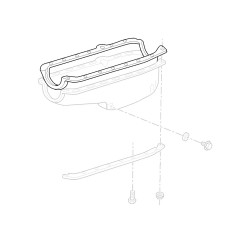 10108676  -  Oil Pan Gasket