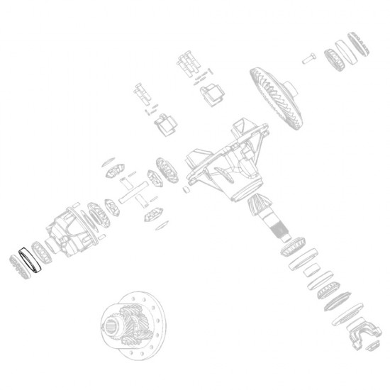 W8832381  -  Rear Wheel Inner Bearing Seal
