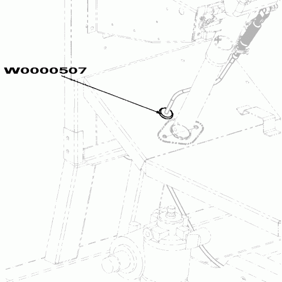 W0000507 - Floor Grommet For Shift Cable #w0000261 W0000507 - Floor Grommet For Shift Cable #w0000261