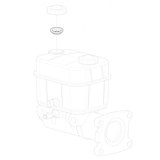 W8000131  -  Seal - Brake Master Cylinder Reservoir Cap