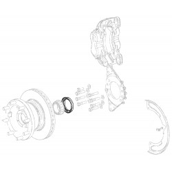W8004694  -  Front Wheel Seal 
