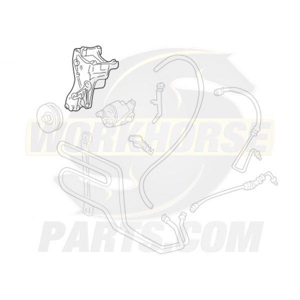 12554522  -  Bracket Assembly - Power Steering Pump