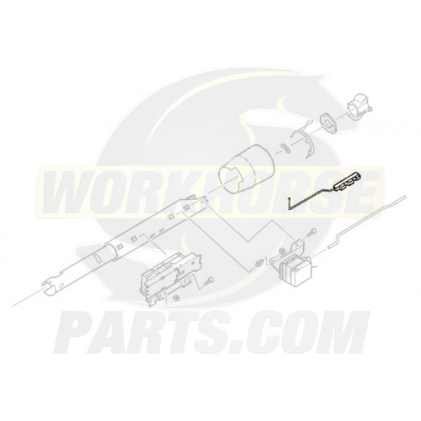 26016113  -  Actuator Asm - Ignition Switch