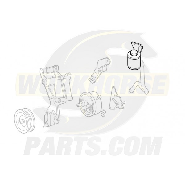 26048229 Power Steering Fluid Reservoir Kit Workhorse Parts