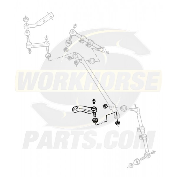 26059502  -  Pitman Arm Kit w/ Fasteners (Independent Suspension)