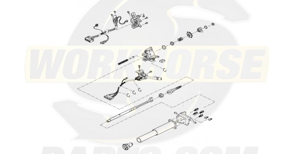 26131562 - Column Asm - Steering (No Cruise Control or Ignition or 