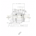 W0004934  -  Adaptor Power Steering Pump Inlet