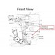 W0004943  -  Hose Asm - Pump To Steering Gear