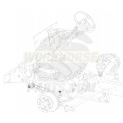 W0013519  -  Rod Asm - Steering Linkage Relay (Drag Link)