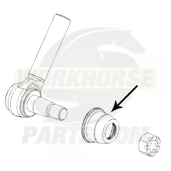 W8003032 - Tie Rod End Boot Kit