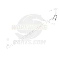 W8803028  -  End Asm - RH Tie Rod (P42 I-Beam)