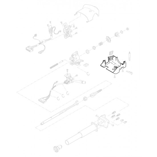 26038796 - Shroud - Lower Steering Column