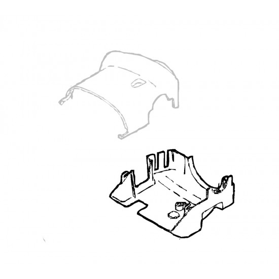 W8837622  -  Shroud - Steering Column Lower