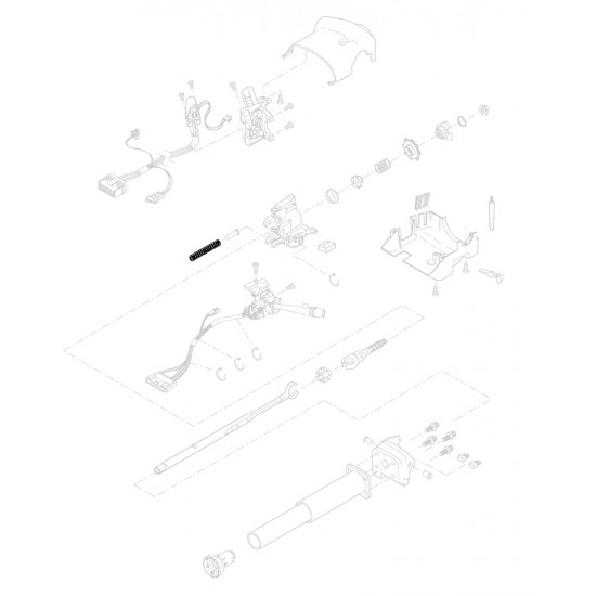 26038799  -  Spring - Steering Column Tilt
