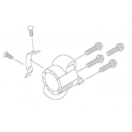 26047538  -  Support Asm - Steering Column Housing