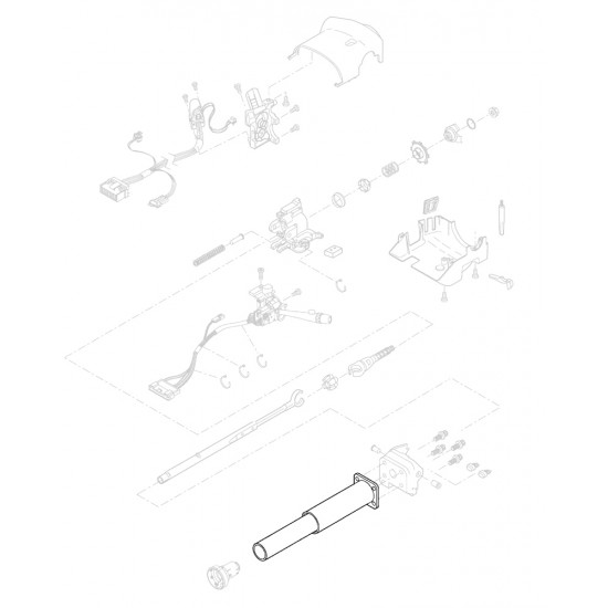 26124099  -  Jacket Asm - Steering Column