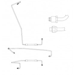 W0000956  -  Hose Asm - Pump to Booster Inlet 